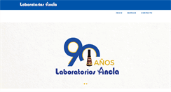 Desktop Screenshot of grupoancla.com